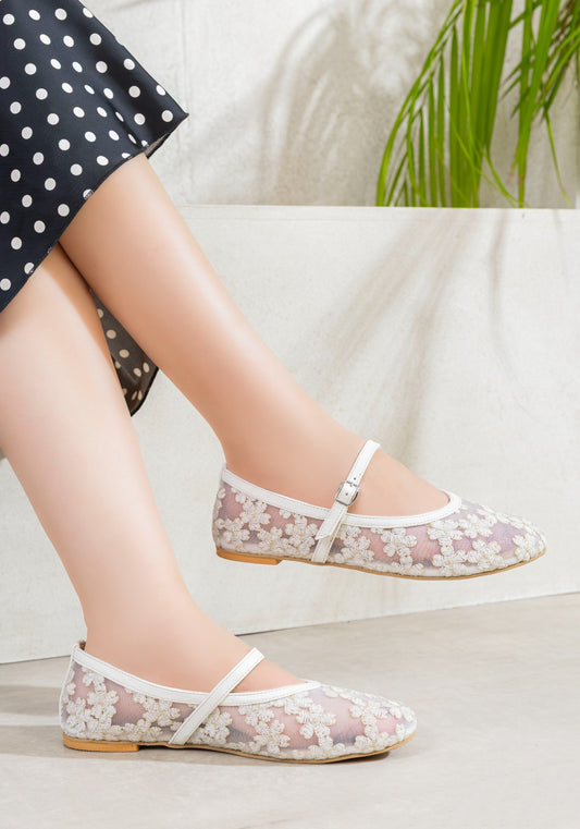 MIRA Sun- Zara Style flat ballerinas Slip-On