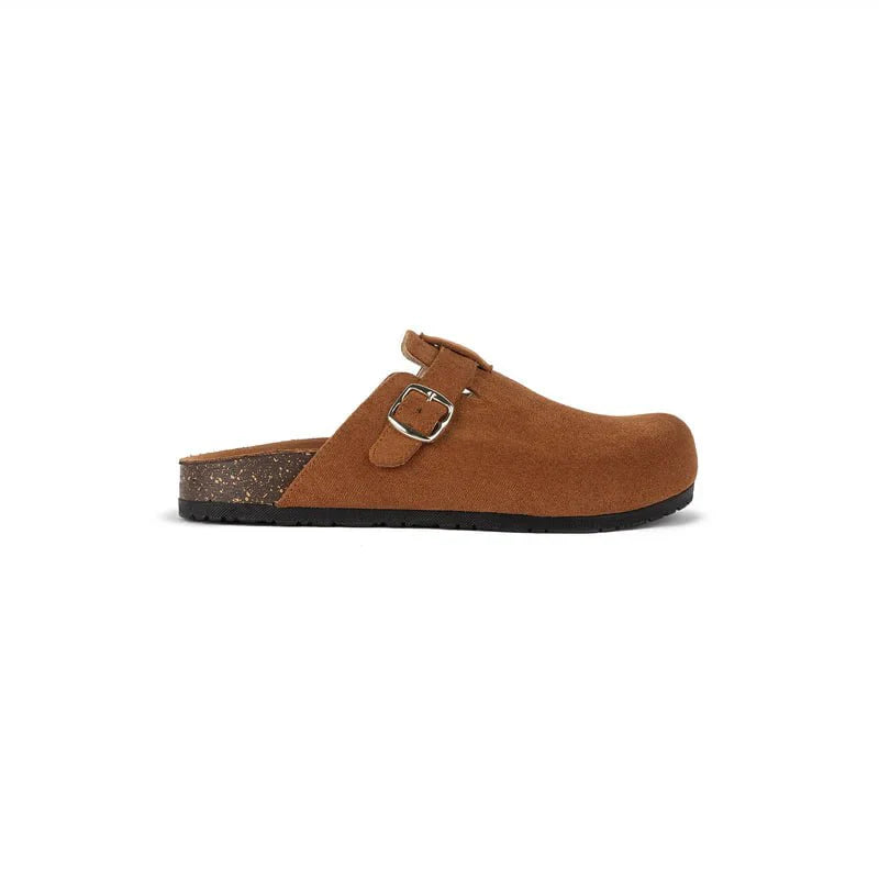MOCHAVE Clogs — Women's All-Day Comfort Clogs in Havana Brown | QMR Fashion Slip-On