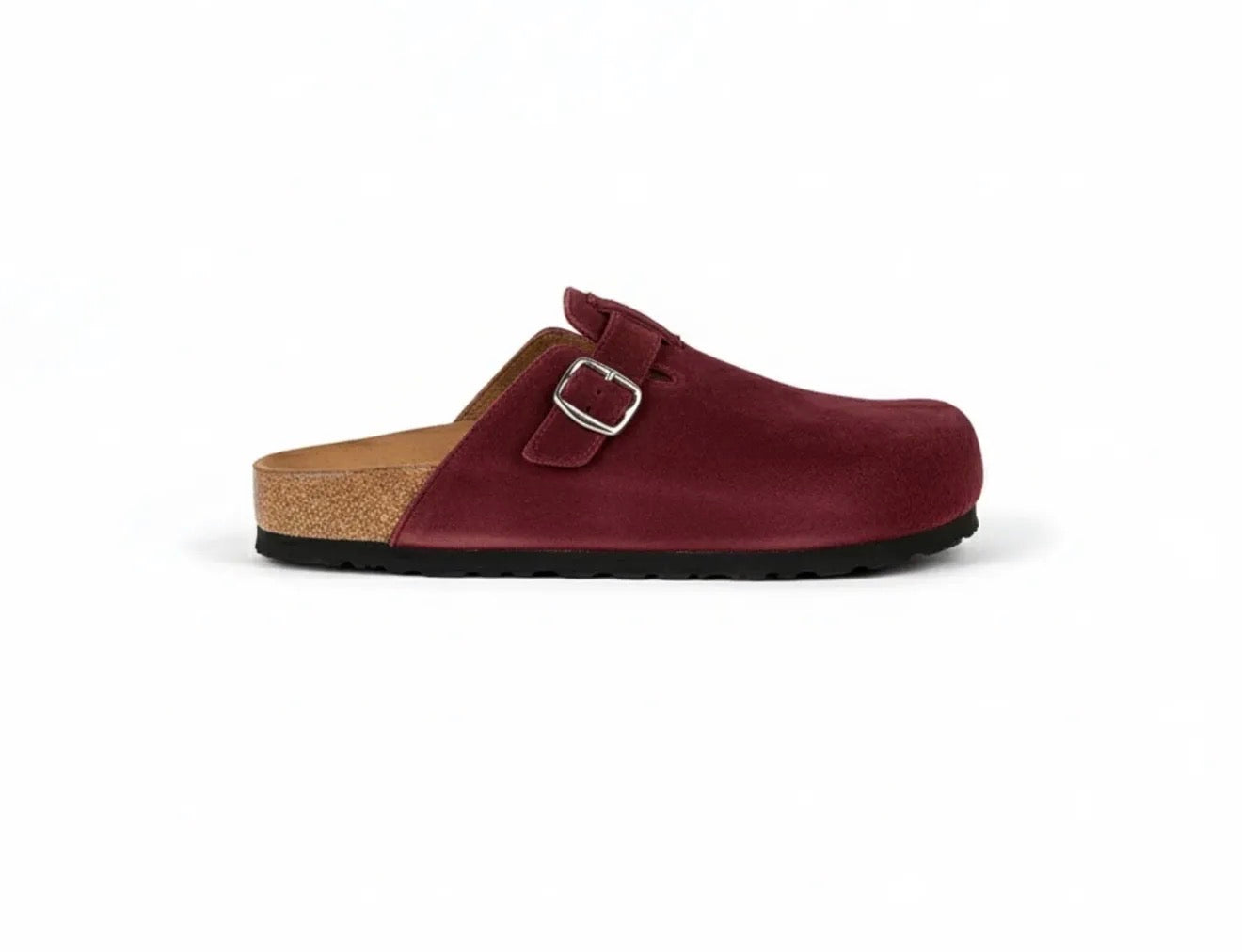 WINESTATE Clogs — Women's All-Day Comfort Clogs in Burgundy | QMR Fashion Slip-On