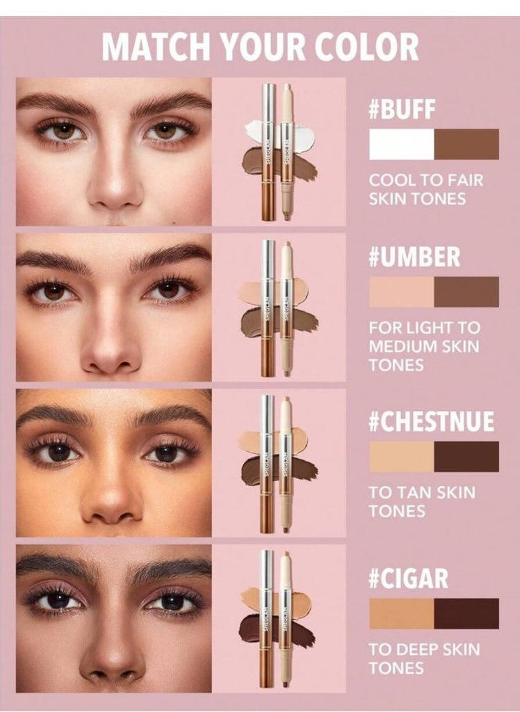 تحديد ملامح الوجه وإبرازها من شي جلام