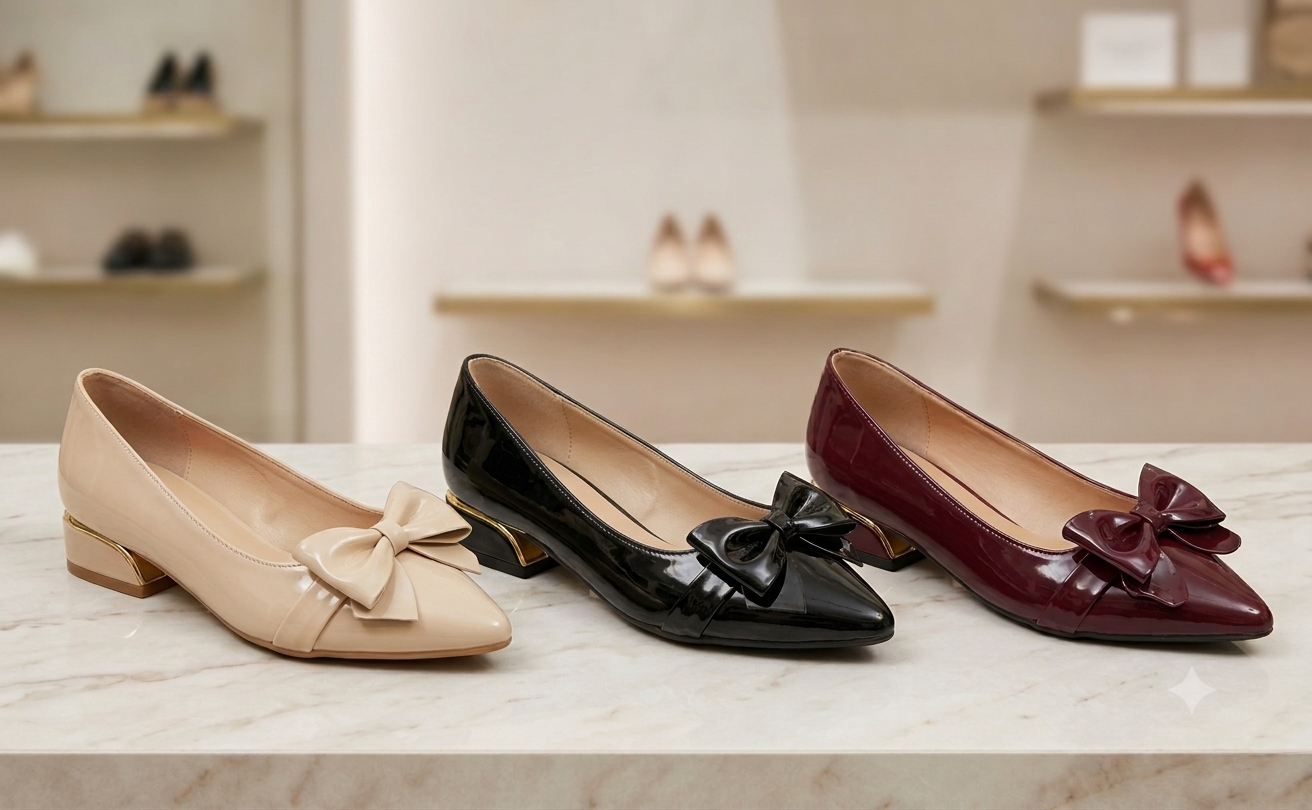 Bella Bow Heels Qmr Fashion