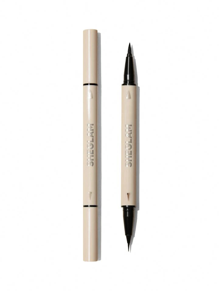 SHEGLAM Multi-Tasker Line & Detail Eyeliner Pen-Black 2 In 1 Waterproof