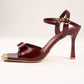 VG004 MIRA High Heel Sandals – Women’s 7cm Ankle Strap Heels | QMR Fashion