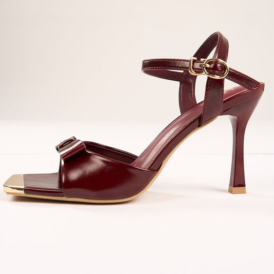 VG004 MIRA High Heel Sandals – Women’s 7cm Ankle Strap Heels | QMR Fashion