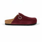 WINESTATE Clogs — Women's All-Day Comfort Clogs in Burgundy | QMR Fashion Slip-On