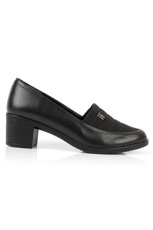 Ayla خصم اخر قطع- Turkish Capone Thick Heel Tan