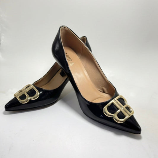 Mira Luna Stiletto Heels – Women’s Nude Pointed Toe 6cm Shoes | QMR Fashion