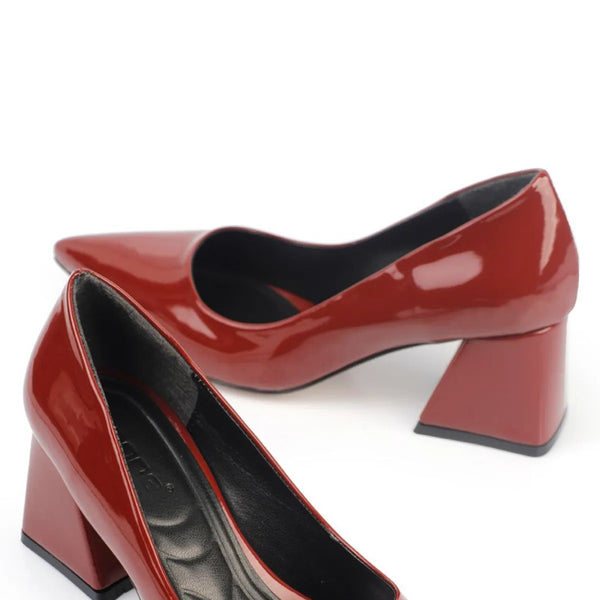 Nisa  - عروض تصفيات - Turkish Capone Mid Heel Soft Padded Sole
