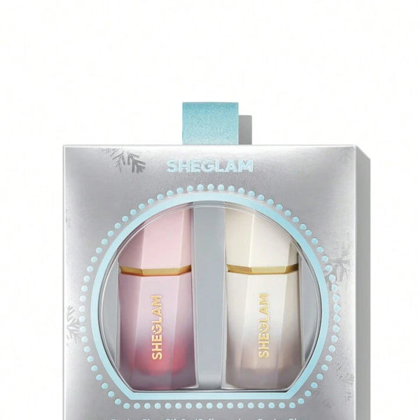 SHEGLAM Festive Glow Gift Set-Love Cake & Vanilla Frost Valentine's Day Decor Love Gift