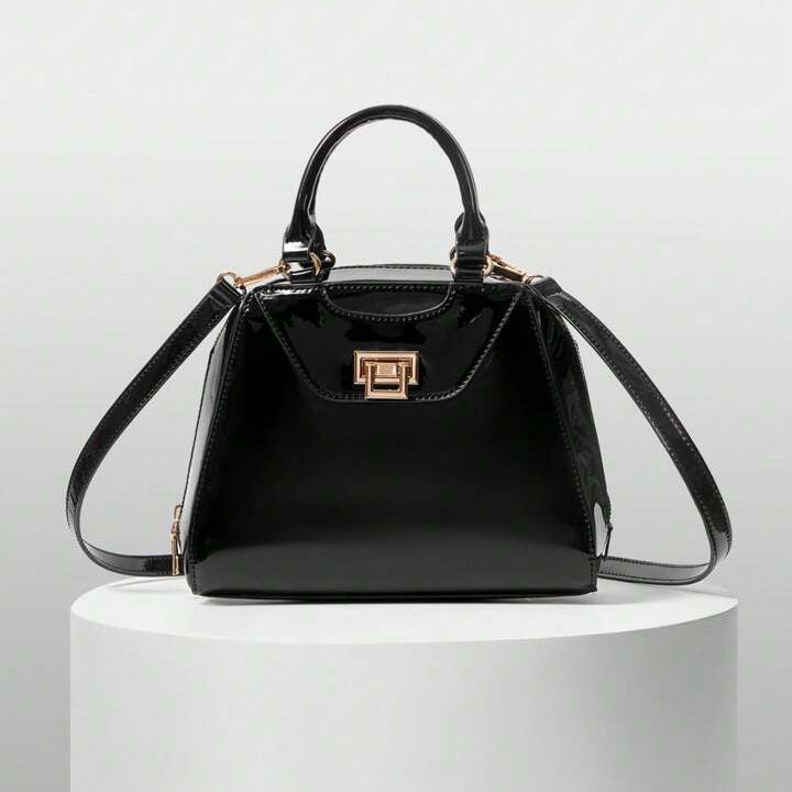 حقيبة بيزشيك اليومية - حقيبة يد نسائية أنيقة للتنقلات اليومية | أزياء كيو إم آر