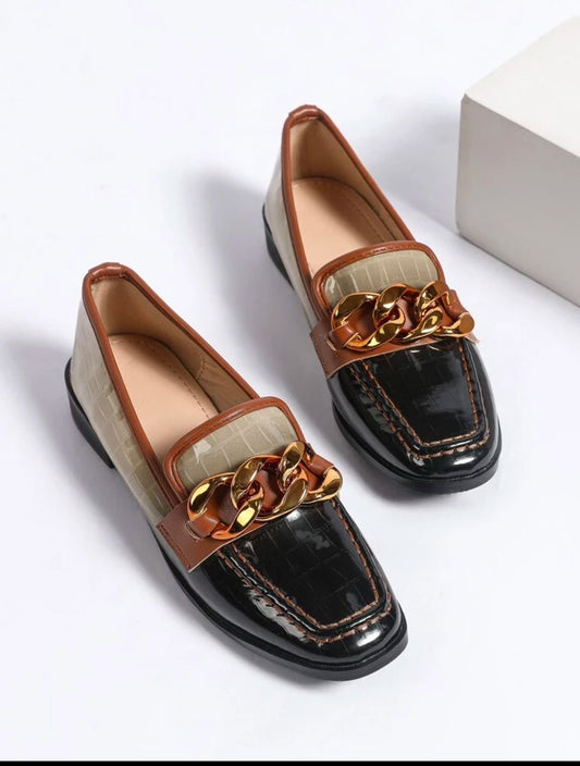 Women's Small Leather Shoes Casual British Style Oxford Shoes Plus Size 41-43