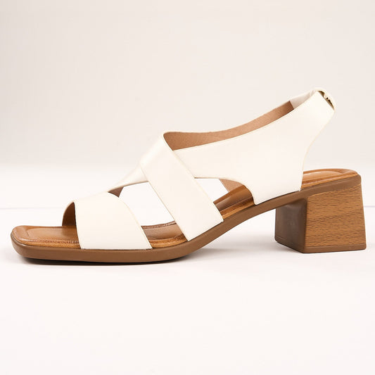 VG 8 Mira Imported Sandals – Lightweight Women’s Block Heel Sandals | QMR Fashion