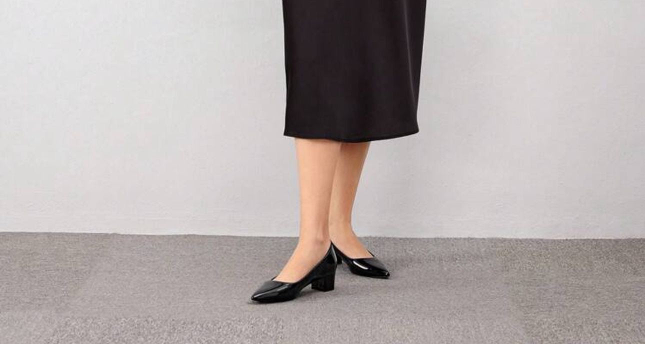 Classy - Formal shoes  Minimalist Point Toe Chunky (check size chart in media)