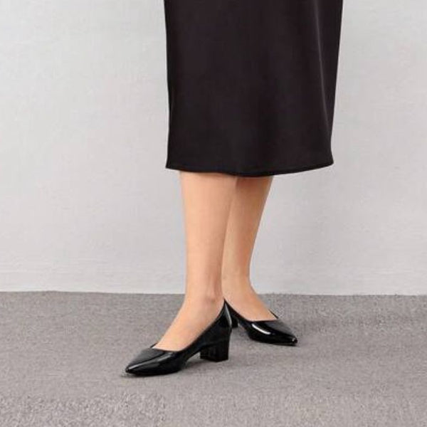 Classy - Formal shoes  Minimalist Point Toe Chunky (check size chart in media)