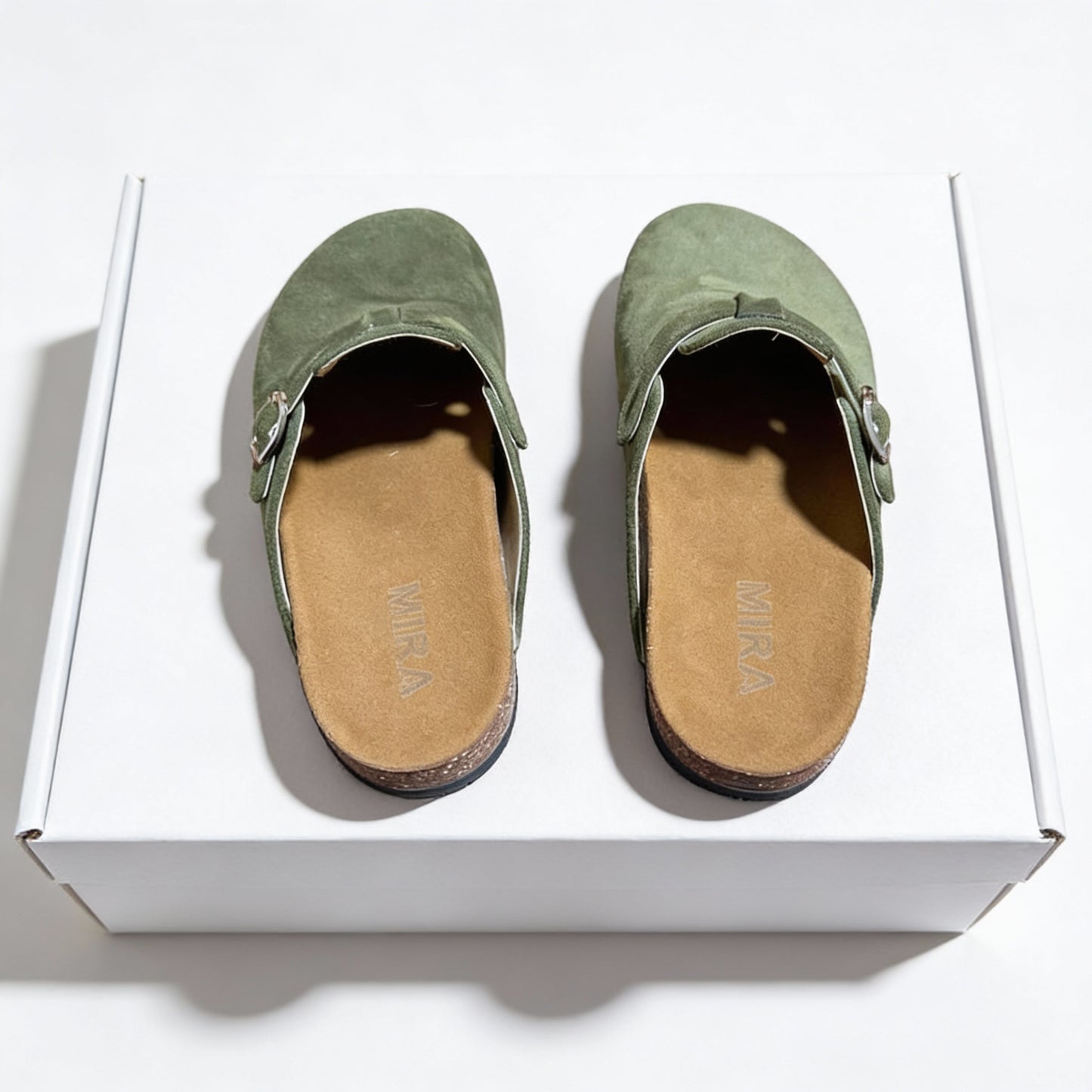 Women’s Light Pistachio Green Clogs – Comfortable & Stable Work Shoes | QMR Fashion