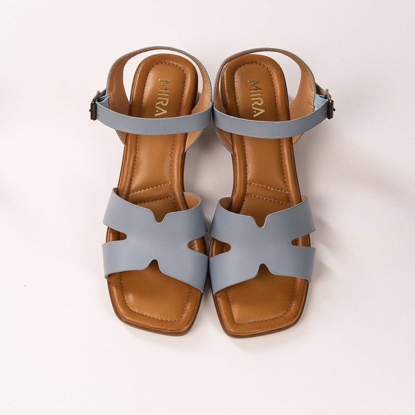 صندل VG 5 Mira المستورد - صندل نسائي خفيف الوزن بكعب عريض | أزياء QMR