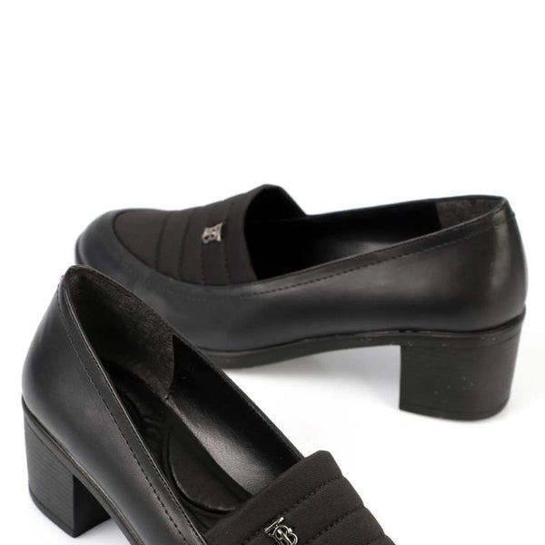 Ayla خصم اخر قطع- Turkish Capone Thick Heel Tan