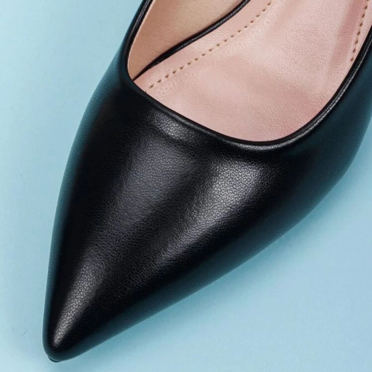 أحذية سانت كورت النسائية ذات الكعب العالي الأسود 6.5 سم | أزياء كيو إم آر