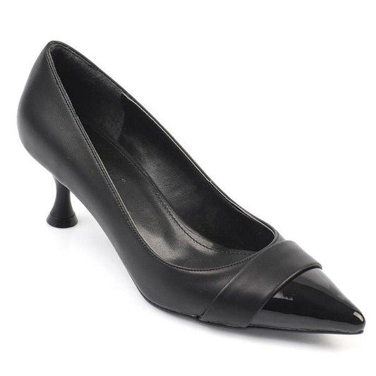 Aurora Pointed Toe Heels – Women’s Patent Leather 5.5cm Shoes | QMR Fashion