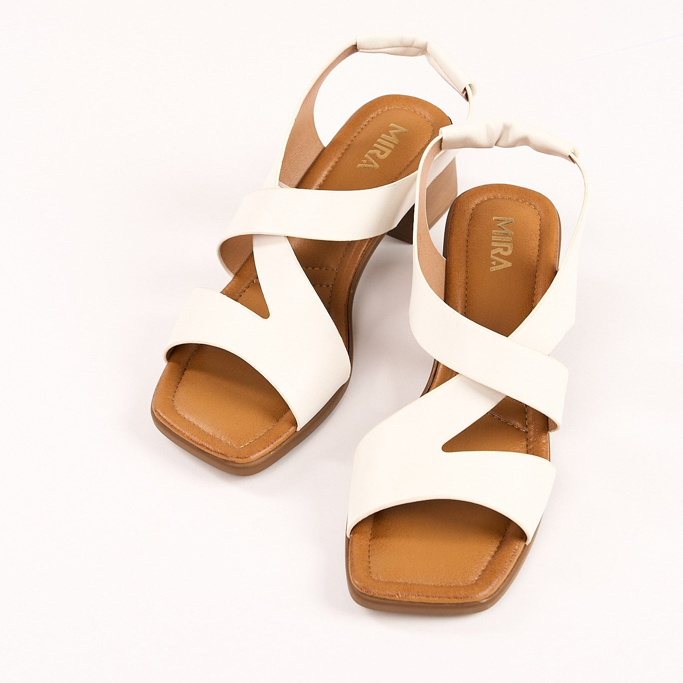 صندل VG 8 Mira المستورد - صندل نسائي خفيف الوزن بكعب عريض | أزياء QMR