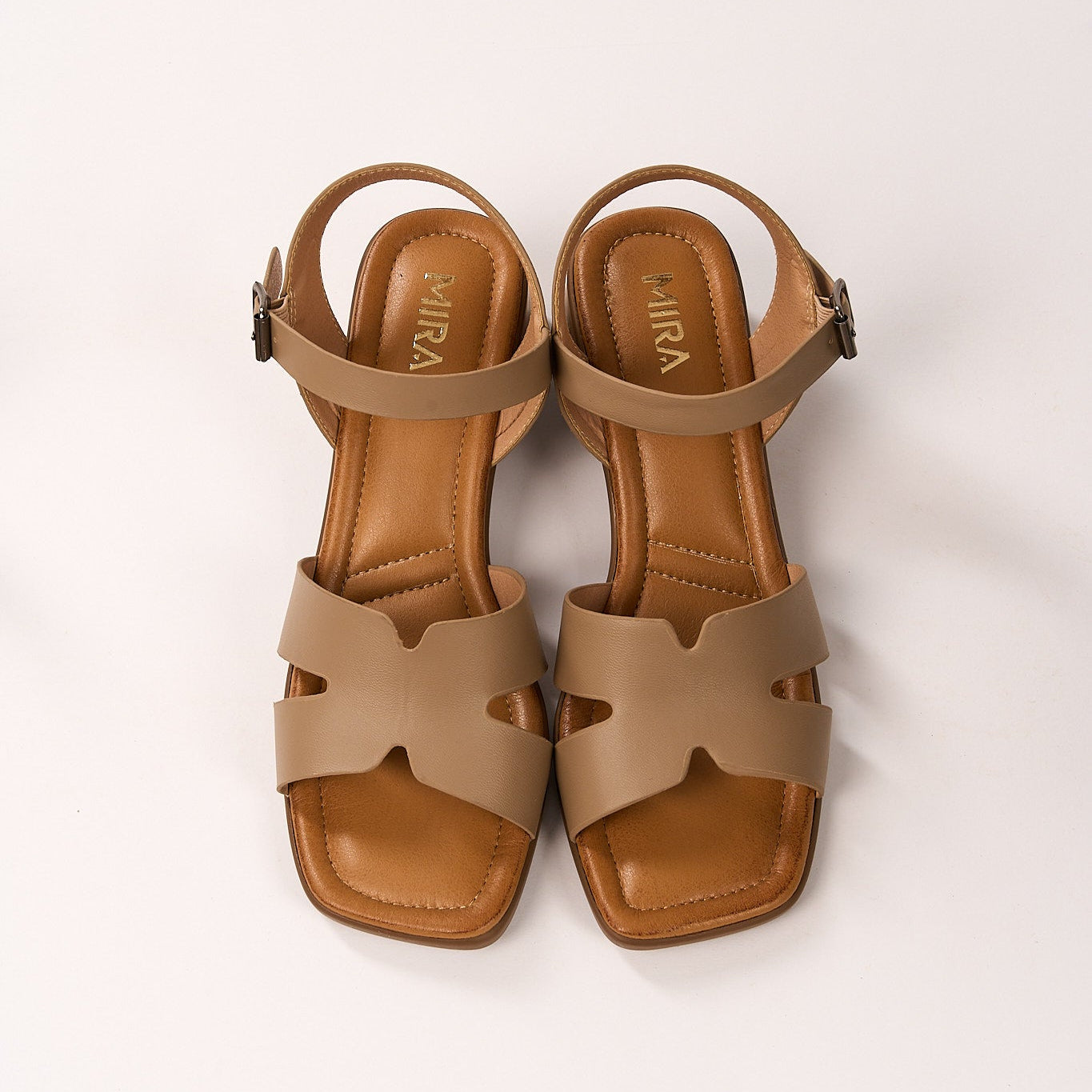 صندل VG 5 Mira المستورد - صندل نسائي خفيف الوزن بكعب عريض | أزياء QMR