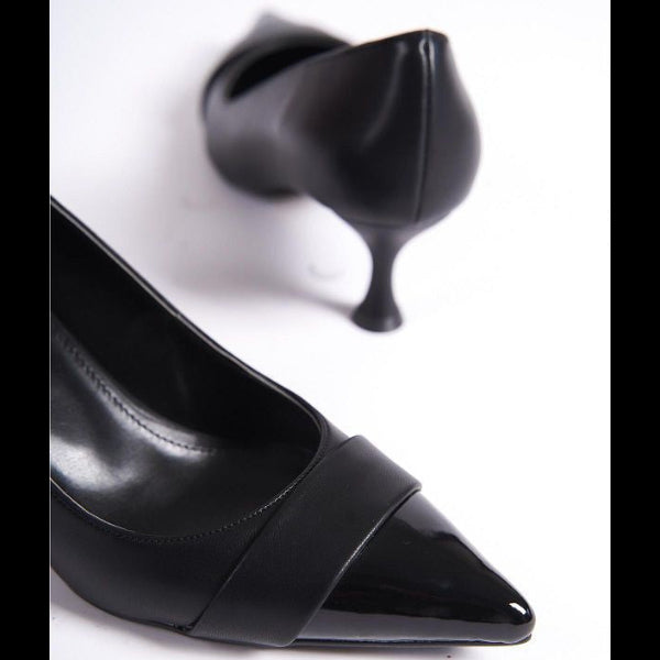 Aurora Pointed Toe Heels – Women’s Patent Leather 5.5cm Shoes | QMR Fashion