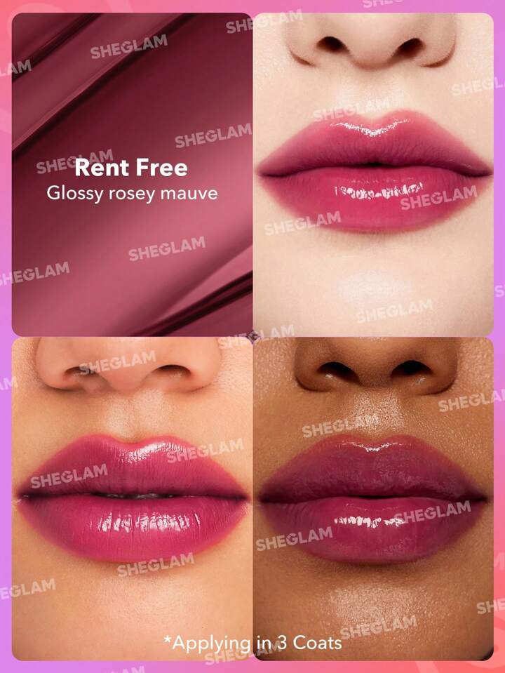 أحمر شفاه شيغلام ميرور كيس عالي اللمعان - للإيجار