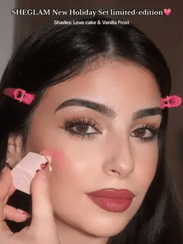 مجموعة هدايا شيغلام المتوهجة الاحتفالية - كيكة الحب وفانيليا فروست