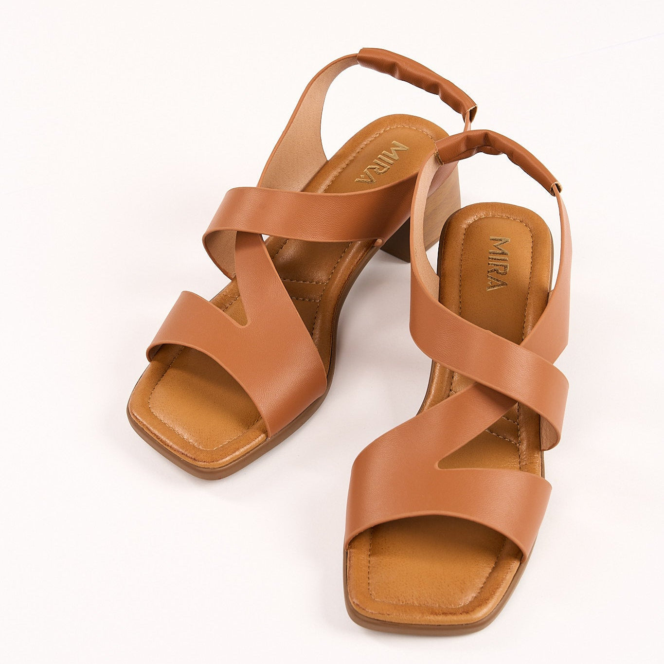 صندل VG 8 Mira المستورد - صندل نسائي خفيف الوزن بكعب عريض | أزياء QMR