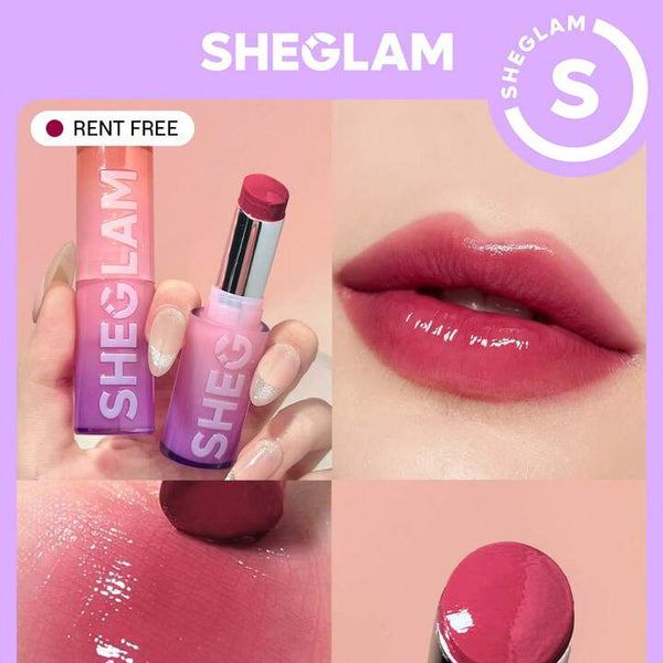 SHEGLAM Mirror Kiss High-Shine Lipstick-Rent