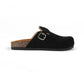 Pure Black Clogs — Women's All-Day Comfort Work Clogs | QMR Fashion Slip-On
