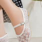 MIRA  Flowers Zara Style flat ballerinas Slip-On