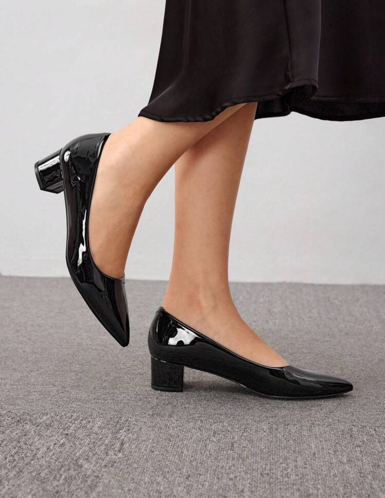 Classy - Formal shoes  Minimalist Point Toe Chunky (check size chart in media)