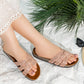 Mira Glitter Slippers Slip-On