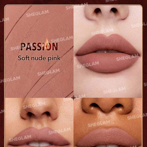 SHEGLAM Dynamatte Boom Long-Lasting Matte Lipstick