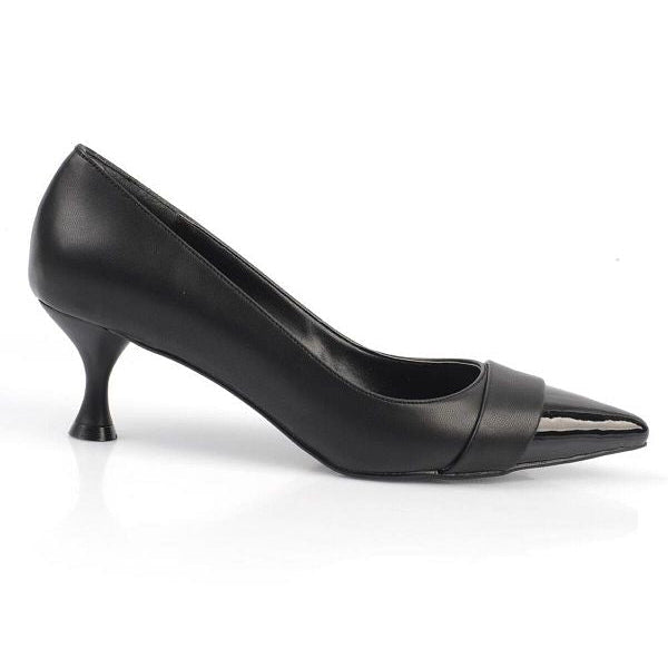 Aurora Pointed Toe Heels – Women’s Patent Leather 5.5cm Shoes | QMR Fashion