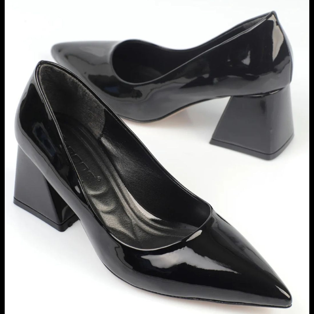 Nisa Turkish Capone Mid Heels – Women’s 6cm Comfort Shoes | QMR Fashion