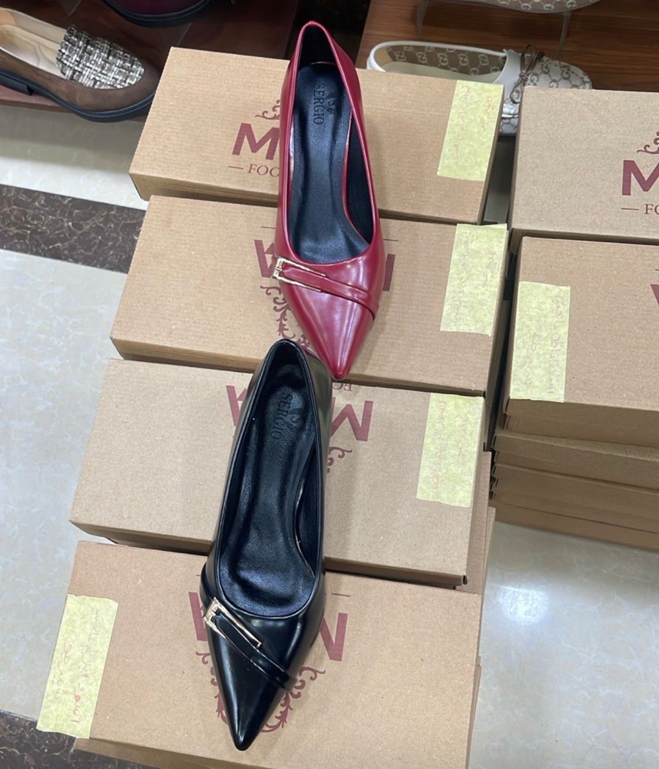 Pointed Toe Mira Qmr Fashion