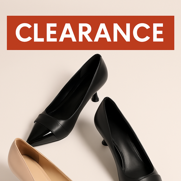 Aurora تصفيات - Turkish Capone Pointed Toe Patent Leather Detailed Mid Heel Women's Shoes