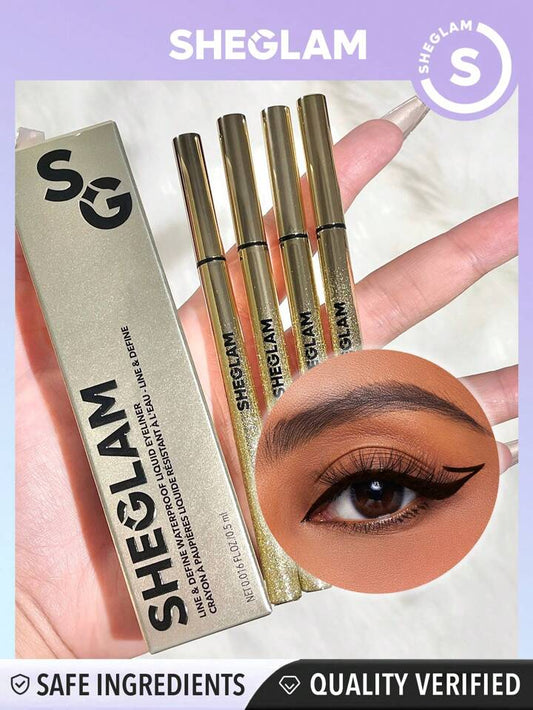 SHEGLAM Line & Define Waterproof Liquid Eyeliner - Black