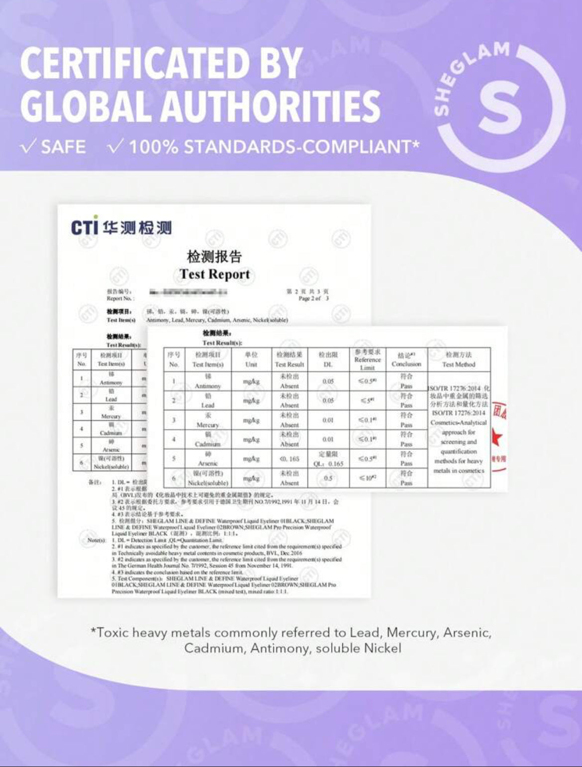 محدد العيون السائل المقاوم للماء من شيغلام لاين آند ديفاين – أسود