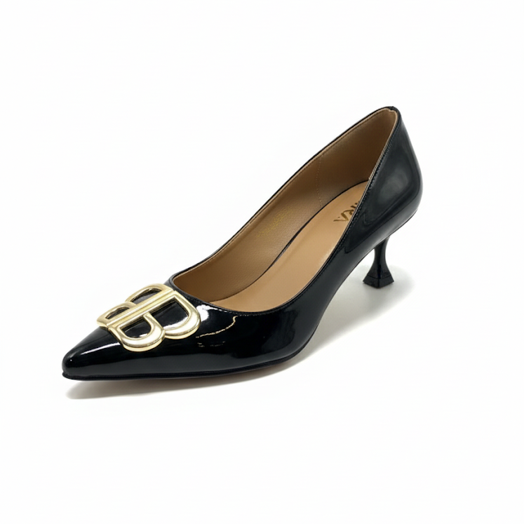 Mira Luna Stiletto Heels – Women’s Nude Pointed Toe 6cm Shoes | QMR Fashion