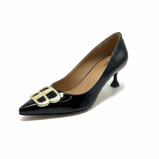 Mira Luna Stiletto Heels – Women’s Nude Pointed Toe 6cm Shoes | QMR Fashion