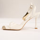 VG002 MIRA High Heel Sandals – Women’s 7cm Heels with Gold Accents | QMR Fashion