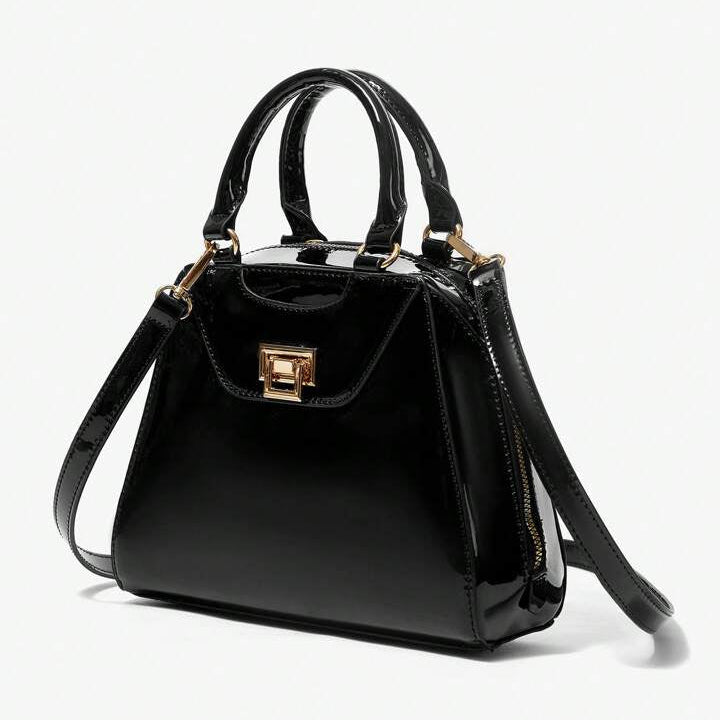 حقيبة بيزشيك اليومية - حقيبة يد نسائية أنيقة للتنقلات اليومية | أزياء كيو إم آر