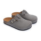 ASHCORE Clogs — Women's All-Day Comfort Clogs in Grey | QMR Fashion Slip-On