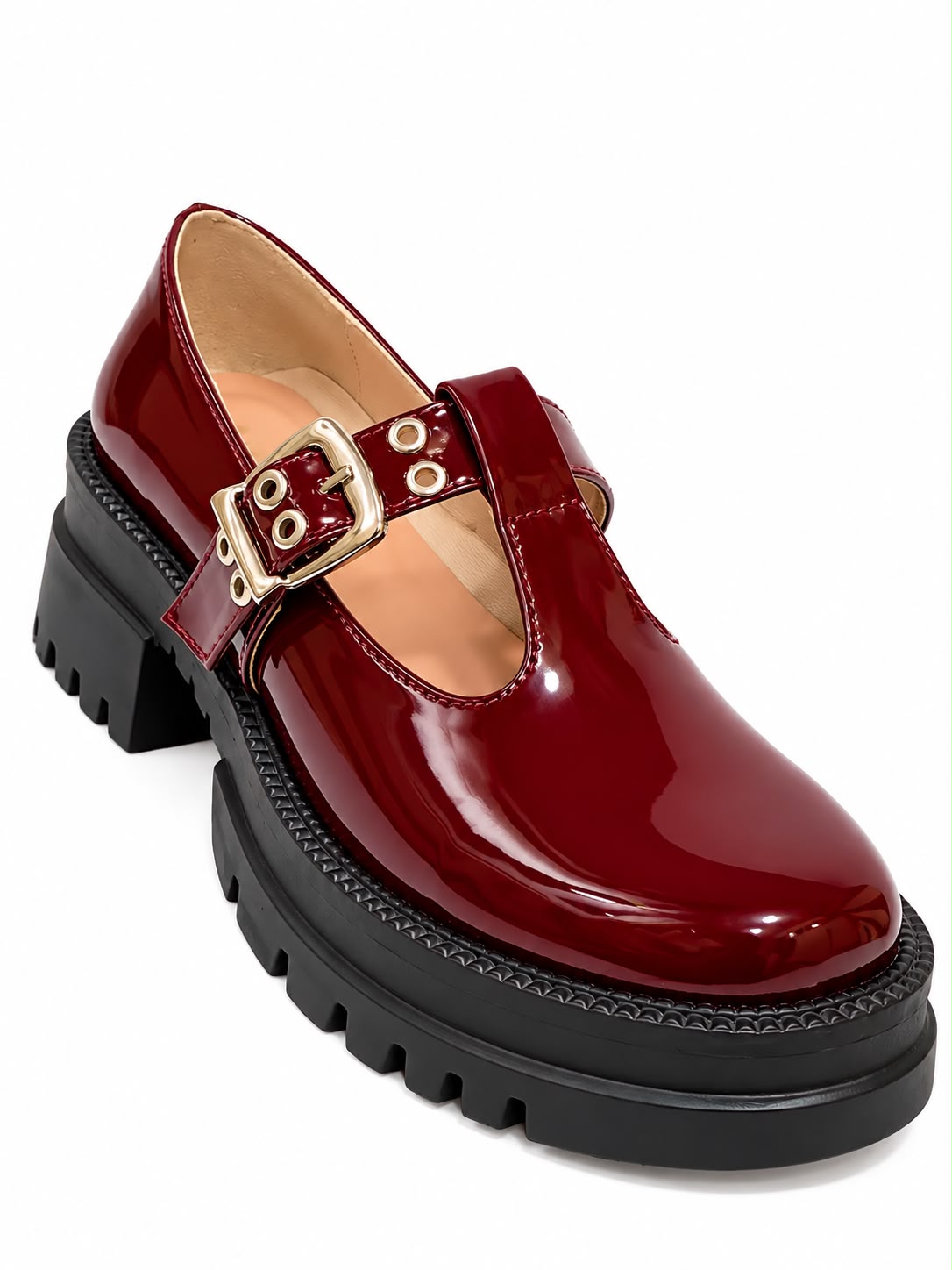 T.bar chuncky heels loafers Heels