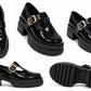 T.bar chuncky heels loafers Heels