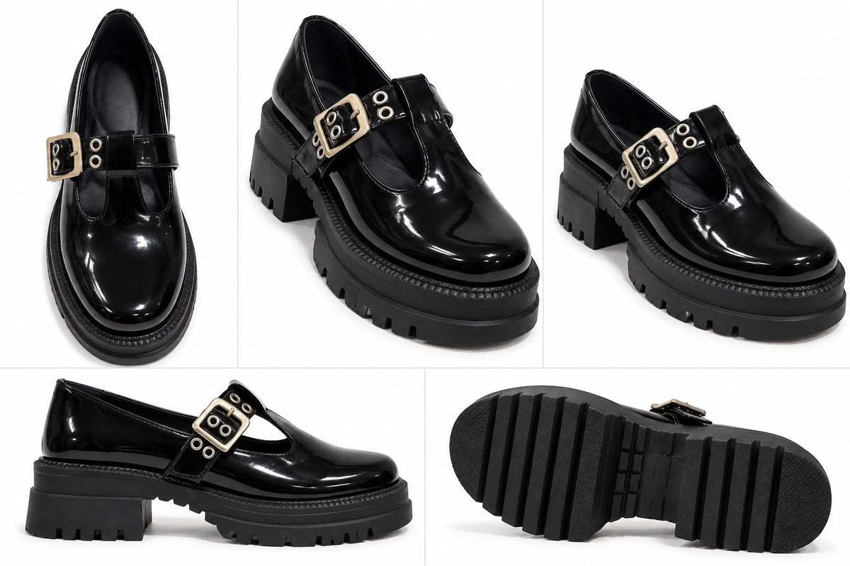 T.bar chuncky heels loafers Heels