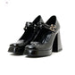 Double -Strap Mary Jane Platform Heels